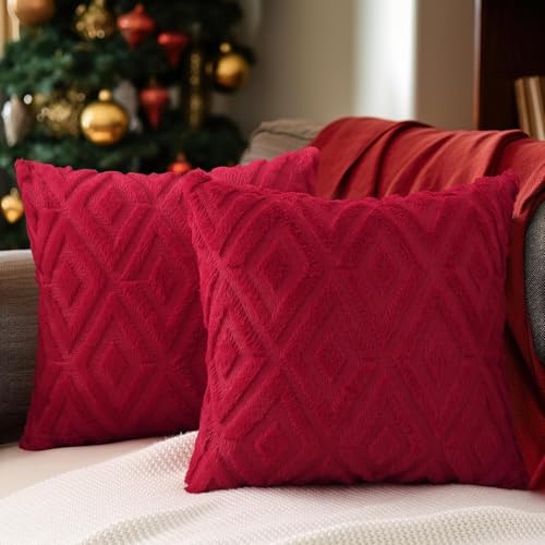throw pillow covers wool