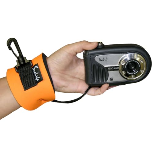 SeaLife SL920 sangle dragonne de poignet étanche couleur noir et orange vif