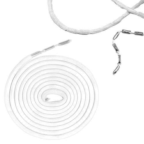 Curtain Weights for Hems Curtain Heavy Lead Heavy Duty Net Drapery Wire Cut-to-Size Drapes Cord to Prevent Flapping in Wind Ideal for Shower Patio & Window Drapes