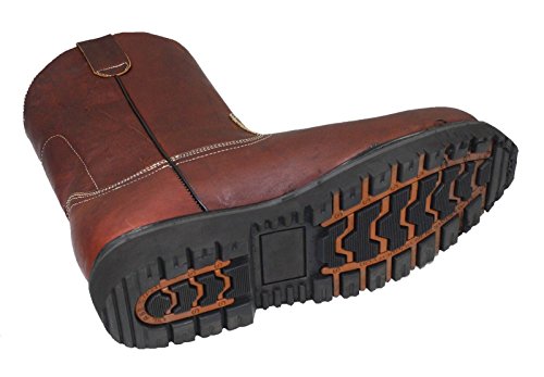Men's Revolver Pull-On Steel-Toe Leather Boot4