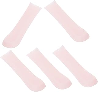 LALADEFIEE 5Piezas Puntas de Silicona Oídos Reutilizables Limpieza de Oídos Accesorios y Seguros Adultos y Color Rosa Cuidado Familiar del Oído
