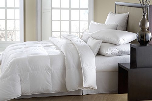 The Ultimate White Down Alternative Comforter Duvet Insert Double Brushed for Superior Softness and Washable Queen 74 Oz Fill