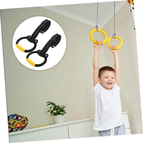 Anillas de gimnasia con correas para entrenamiento en casa miniatura 7