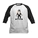CafePress Monopoly Bitcoin Kids Baseball Tee Kids Cotton Baseball Jersey, 3/4 Raglan Sleeve Shirt Black/White