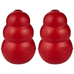 KONG Classic Medium Dog Toy Red Medium Pack of 2 2