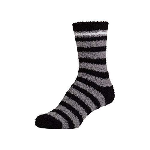 Image of Women's Fuzzy Plush Soft Slipper Socks, Fluffy Winter Holiday Cozy Value Pack Socks
