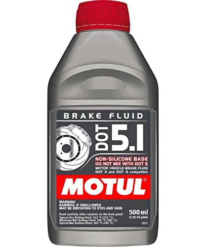 Motul 100951 Dot 5.1 Brake Fluid - 1/2 L. #TOP29