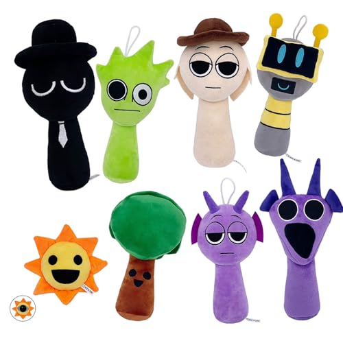 HOMANY �X�v�����L�[ �ʂ������ �l�` �h�[���y8�Z�b�g�z sprunki �l�` �L�����N�^�[ �z���[�Q�[������ �z���[���y�Q�[�� 20cm ���� �ʂ������ �q���ւ� �N���X�}�X�M�t�g ��l �a�����v���[���g ������ (�Z�b�gH)