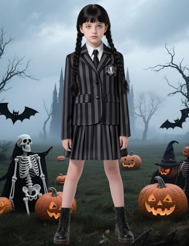 Disfraz infantil uniforme academia para niñas miniatura 7
