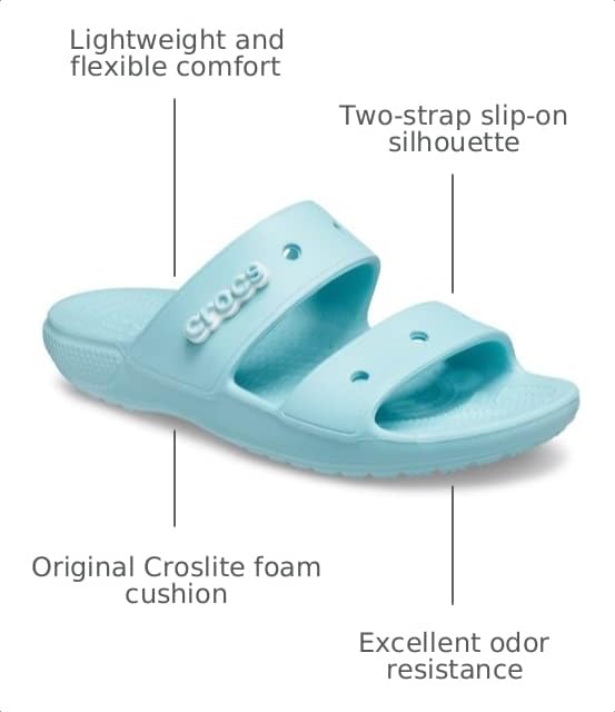 Image of Crocs Unisex Classic Vacay Vibes Sandal Clog