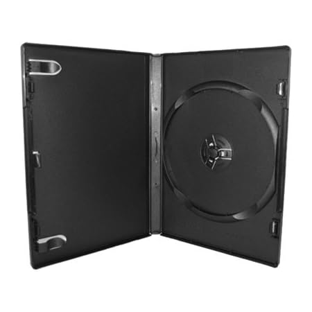 Amazon.com: Progo 50 Pack Standard Black Single DVD Cases 14MM : Home ...