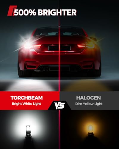 Image of Torchbeam 921 led Bulb Reverse Lights 500% Brighter 912 T15 LED White CAN-BUS for 922 906 W16W 912 921 Bulbs Replacement Reverse Light Bulb Backup Brake Lights for Car Trunk, Super Bright, Pack of 2