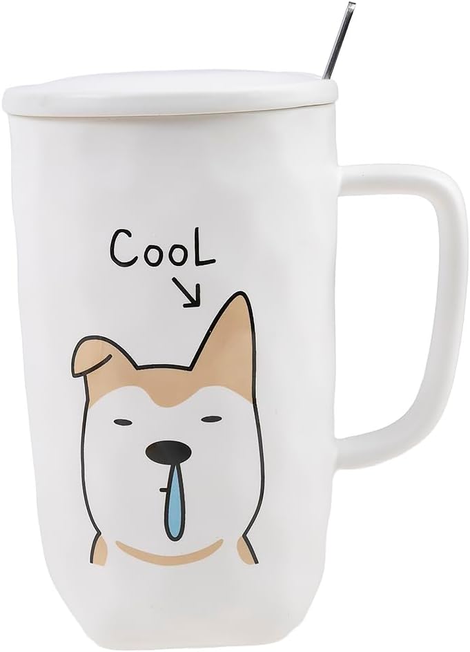 COLLECTION DOG COLLECTION COOL - COOL DOGS - WITH LID, POWER AND SPOON - Capacity: