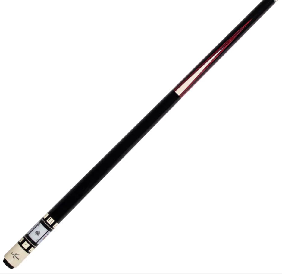 Taco de billar Meucci New MEHOF04 con shaft de puntos negros miniatura 2