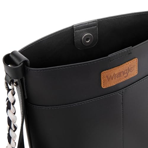 Wrangler Large Crossbody Purse for Women Cross Body Bag with Scarves4