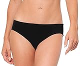 Anne Cole Women's Color Blast Solids Frank Mid-Rise Brief Bikini Bottom