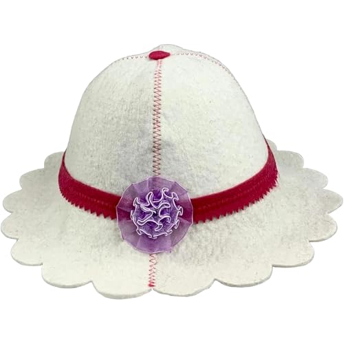Bonnet de sauna GMMH feutre de laine pour votre séance détente spa