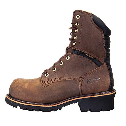 Chippewa Men's Sador Logger Waterproof Work Boot Composite Toe - 732333