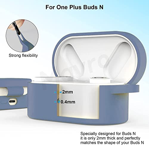 Image of Case Cover Compatible with OnePlus Nord Buds (Dark Lavender)