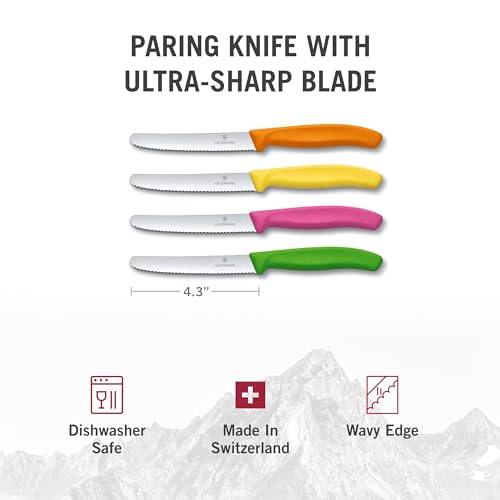 image for Victorinox Swiss Classic Paring Knife Set - Superior Kitchen Knives fo