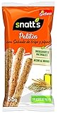 Snack sin aceite de palma Snatt\'s Grefusa Palitos de Trigo Integrales con Pipas, 55g
