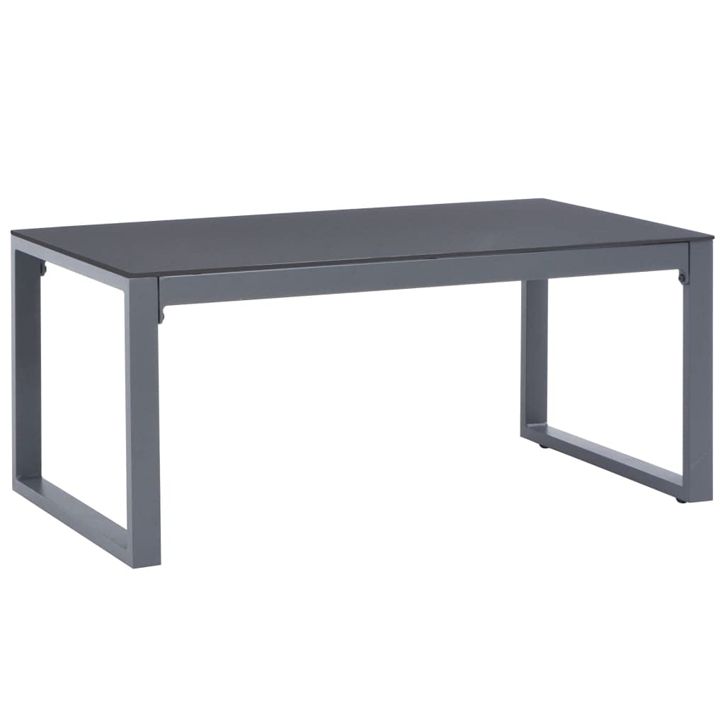 vidaXL Couchtisch Vintage-Stil Beistelltisch Gartentisch Kaffeetisch Teetisch Balkontisch Tisch Wohnzimmertisch Sofatisch 90x50x40cm Aluminium