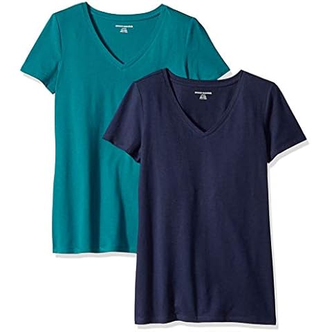 Amazon Essentials Women's V-Neck T-Shirt Pack Cover