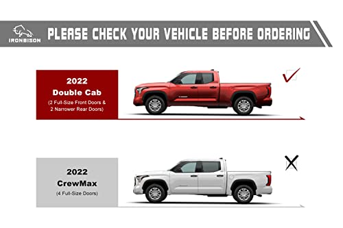Estribos IRONBISON para Toyota Tundra Doble Cab 2022-2026 miniatura 3