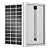 ECO-WORTHY 100 Watt Solar Panel 12 Volt Monocrystalline Solar Panel High Efficiency Module RV Marine Boat Caravan Off Grid