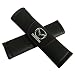 Jimat 2pcs Mazda Logo Black Leather Car Seat Safety Belt Strap Covers Shoulder Pad Accessories Fit For Mazda 3 Mazda CX-3 Mazda 6 Mazda CX-5 Mazda MX-5 Miata Mazda CX-9