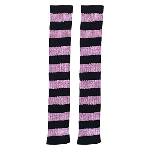 Accoglienti 50CM molti colori Scaldamuscoli invernali lavorati a maglia da donna Stile allentato Stivali da donna Stivali alti al ginocchio Calze Leggings Stivali caldi Gamba per donne Ragazze (Colo