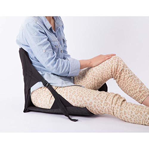 LIOOBO almofada dobrável para assento de encosto dobrável multifuncional, cadeira de descanso para l