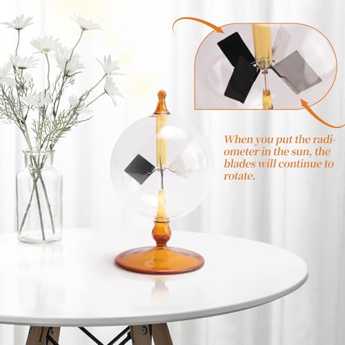 Qeunrtiy Solar Power Radiometer Crookes Solar Dreh FlüGel Geschenk Haus Schreibtisch Dekoration