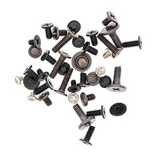 ePartSolution iPad Screws Set A1474 A1475 A1822 A1823 A1893 A1954 (10 Pack) - Black, Stainless Steel, M2.0 x 3.0mm