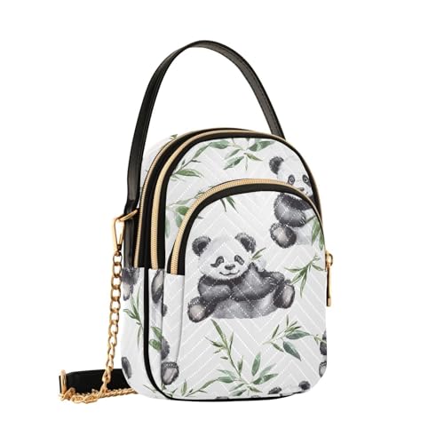 Sac à bandoulière pandas pour femme pour ne plus perdre vos clés ni votre argent