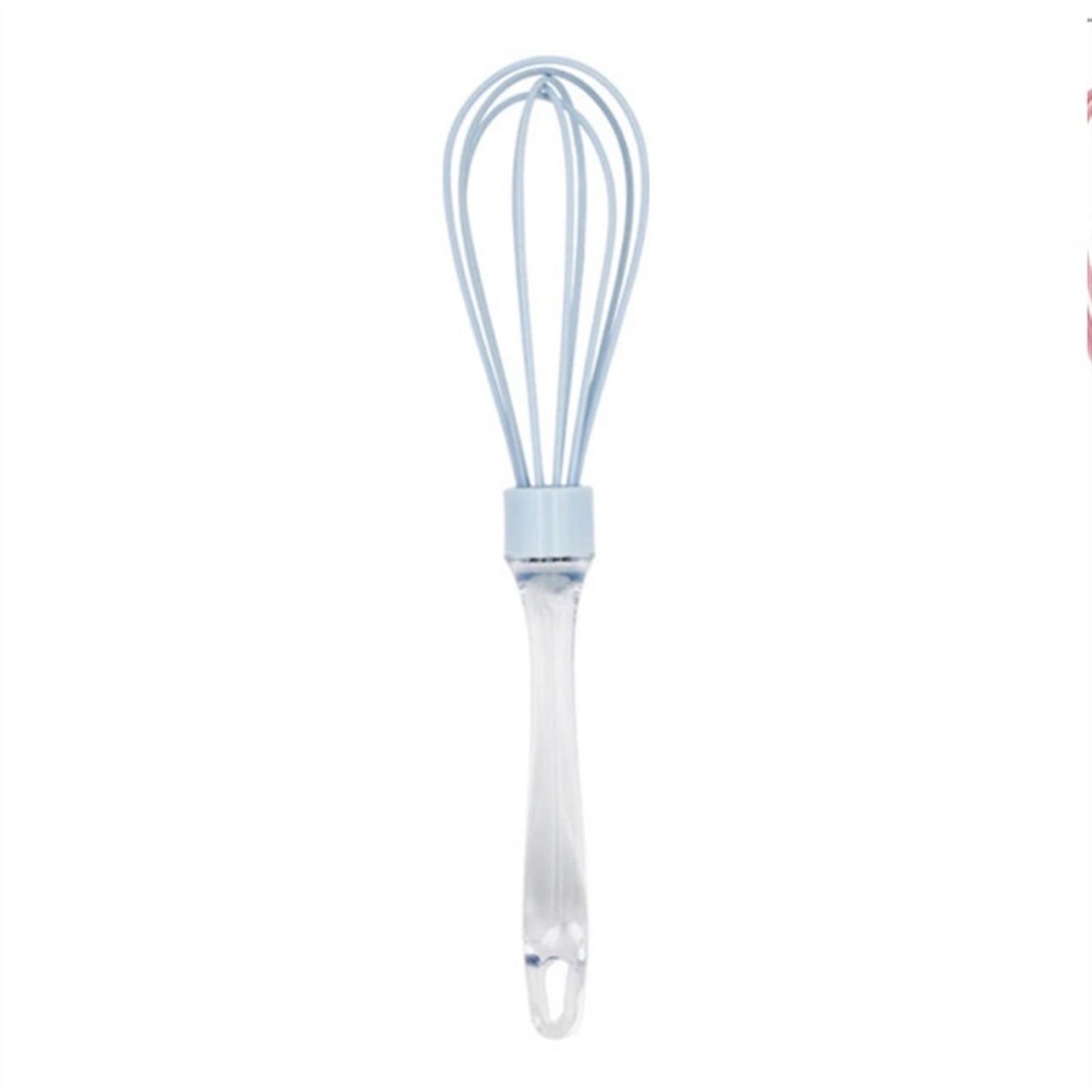 Fouet de cuisine WHIQUAGE D'EG-SILICONE MOULAGE Pouce d'œuf Cuisine Cuisine Silicone Fil Fouet Ballon Fouet Miluet Oeuf Oeuf Mélangez les outils de cuisine Fouets pour la cuisine (Color : A)