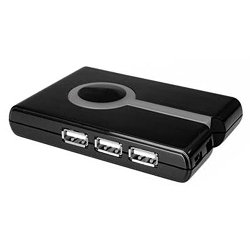 Rotronic Value Multi Card Reader+ Hub de 3 Puertos USB 2.0 Lector de Tarjetas de Memoria USB 2.0 para CFI/II/MD/SD/SM/MMC/MS/TF