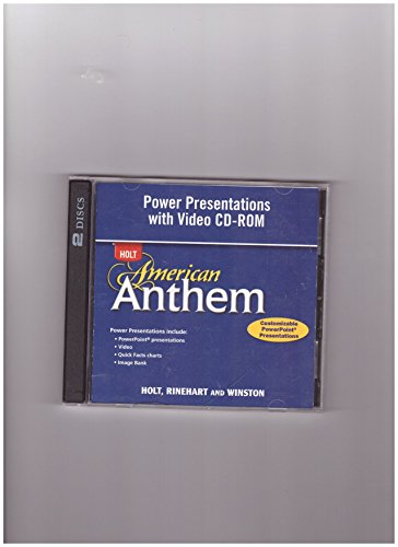 Power Pres W/VID CD-R Am Anthem 2007 (American Anthem)