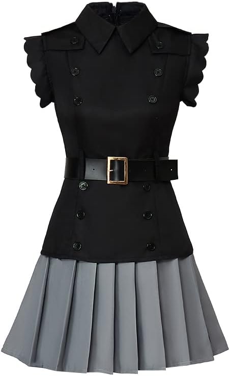 RocailleCos Kingdom Cosplay Hearts III Xion Costume Clock Tower Xion Shion Outfit Dress Game Cosplay Costume for Women