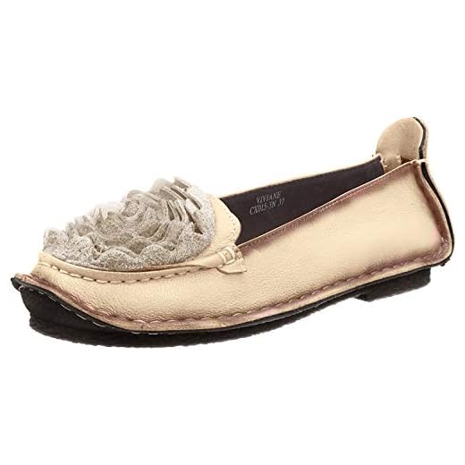 Laura Vita Damer Vicvianeo stängda ballettinaskor, Beige - 36 EU