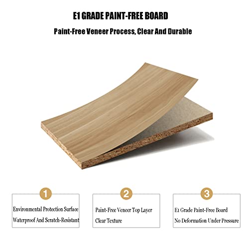Table pliante murale structure robuste et finition design pour bureau