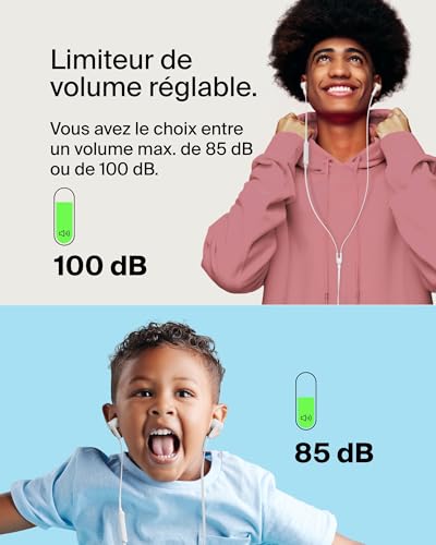 Belkin SoundForm Écouteurs filaires avec connecteur USB-C (écouteurs Intra-Auriculaires avec Micro, pour iPhone 16/15, iPad Mini, Galaxy 24, Android, etc., avec connecteur USB-C, Blanc)