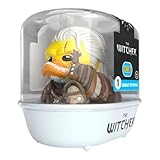 TUBBZ Primera Edición: The Witcher – Geralt of Rivia Figura de Pato Cosplay de Vinilo – Producto Oficial para Fans de Witcher