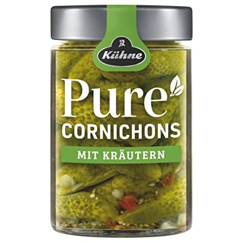 Kühne Pure Cornichons Kräuter, 327ml Cover