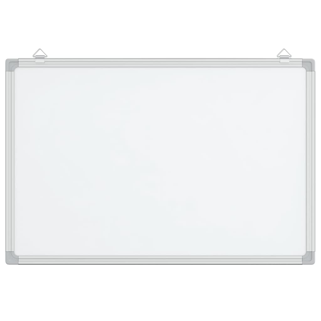 SKM Magnetisches Whiteboard 80x60x1,7 cm Aluminium,Bürobedarf,Präsentationsbedarf,Ausstellungstafeln,2.67 kg,4005349