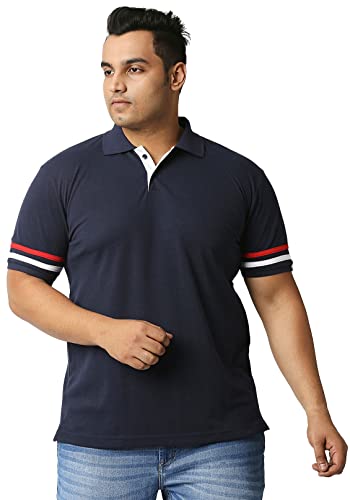 Image of Wear Your Opinion Solid Cotton Rich Polo T Shirt | Collar Tshirts | Half Sleeves | Plain-Regular Fit (Available in Plus Size)