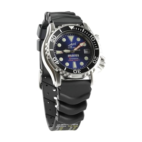 Mares Mission 1000 Reloj de Buceo, Adultos Unisex, Turquesa, Talla úni