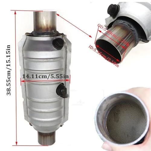 Catalizadores para tubos escape de acero inoxidable contra la pérdida de potencia 5