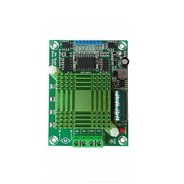 8-35V 30A full PWM högeffekt H bro likströmsmotor drivrutin framåt omvänd enfas separat upphetsad likströmsmotor drivrutin