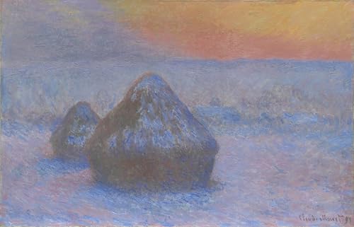 Claude Monet poster toile décoration intérieur maison salon chambre 60x90 cm